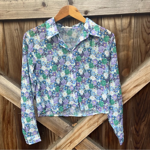 Pacsun LA Hearts Button Down Top - Picture 3 of 8